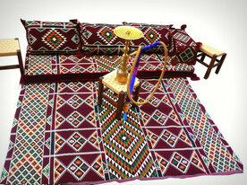 Sark K&ouml;sesi L&uuml;x Bordo - 5 Delig Kleed Niet Inbegrepen