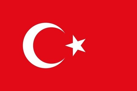 Turkse Vlaggen              50x70 tot 400x600