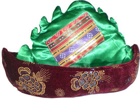 Hacivat (Kavuk groen/rood)